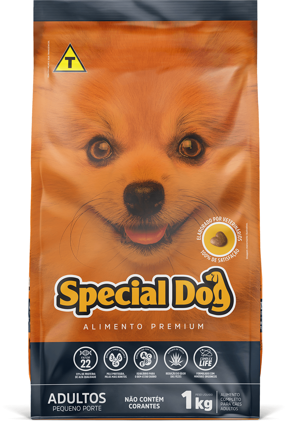 Bolsa de alimento seco Special Dog para perros de razas pequeñas